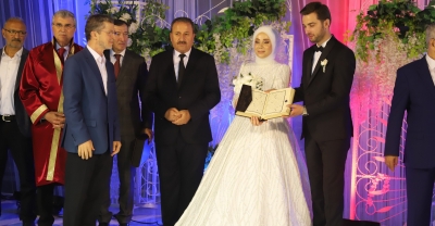 Hasan Ali Çelik Oğlunu evlendirdi